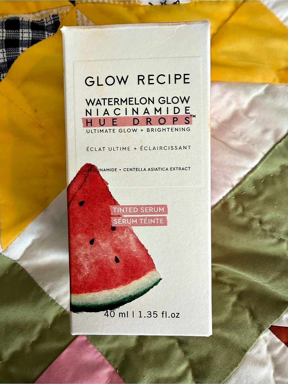 Glow Recipe Watermelon Glow Niacinamide Hue Drops Tinted Serum 40 mL